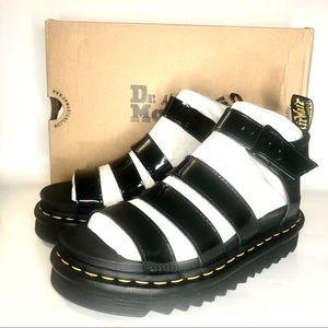 Dr. Martens Blaire Patent Leather Sandal